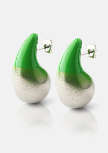 Ohrringe Verdé Glow – Versilbert
