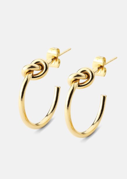 Loop Ohrringe – 18k Vergoldet