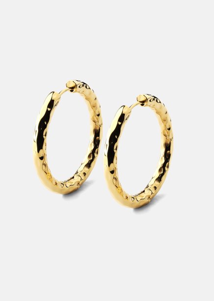 Ohrring Everyday Hoops - 18k Vergoldet