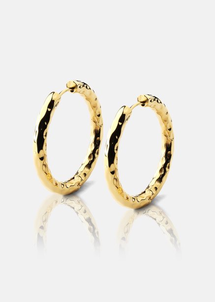 Ohrring Everyday Hoops - 18k Vergoldet