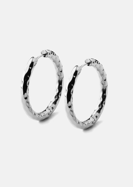 Ohrring Everyday Hoops - Versilbert