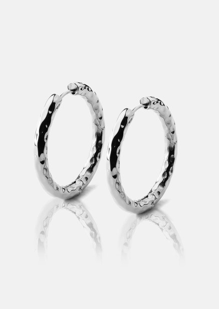 Ohrring Everyday Hoops - Versilbert