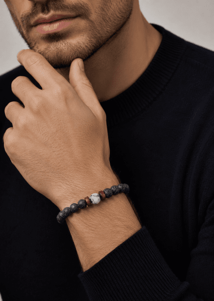 Perlenarmband Eclipse Aura