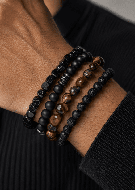 Perlenarmband Granite Realm
