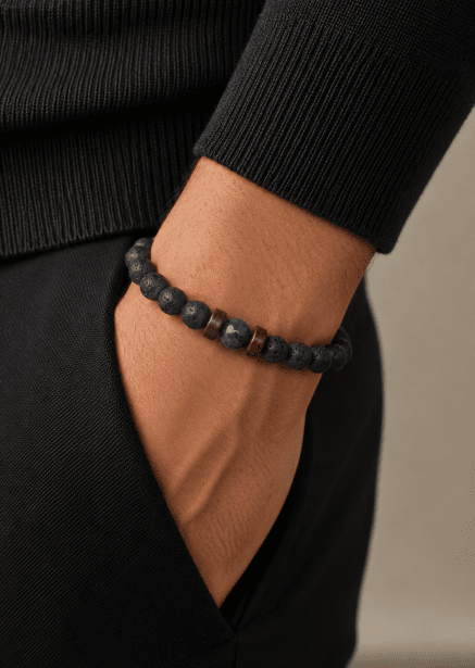 Perlenarmband Lava Aura
