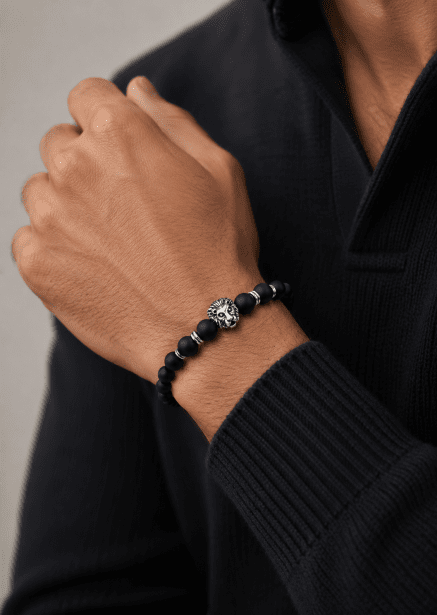 Perlenarmband Lions Emblem