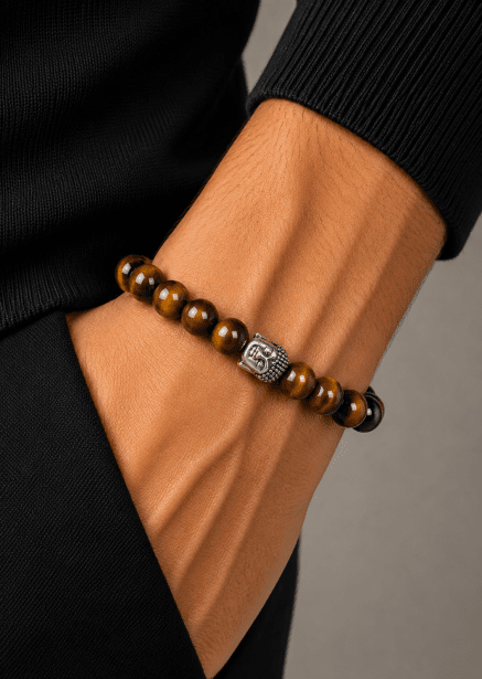 Perlenarmband Majestic Embers