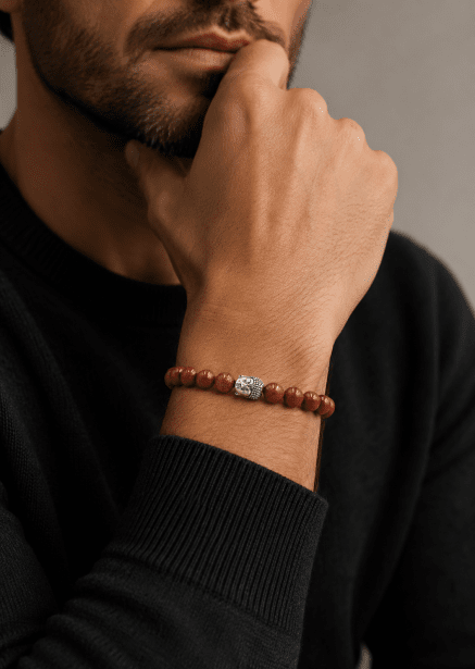 Perlenarmband Noble Ember