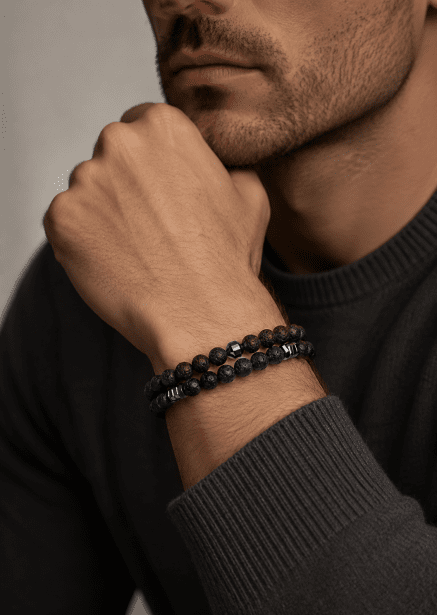 Perlenarmband Onyx Fusion