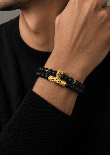 Perlenarmband Regal Ember