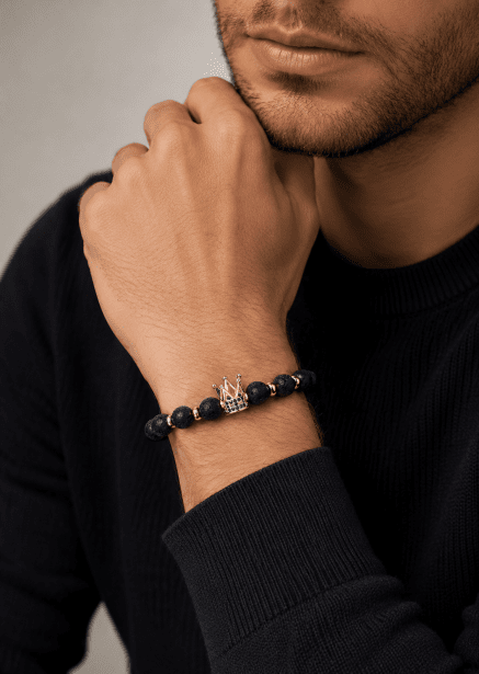 Perlenarmband Regal Ember