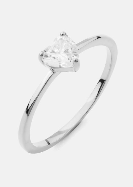 Ring Lumine - Versilbert