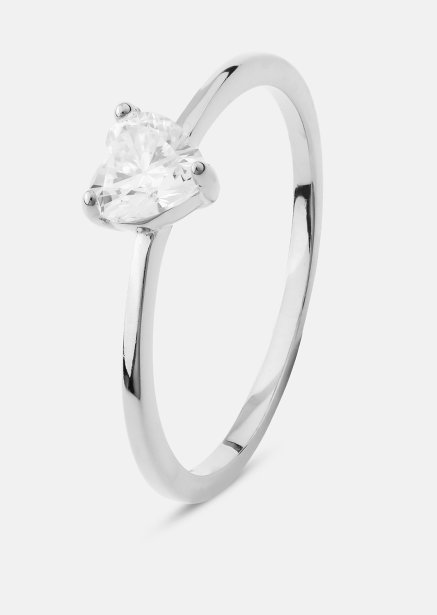 Ring Lumine - Versilbert