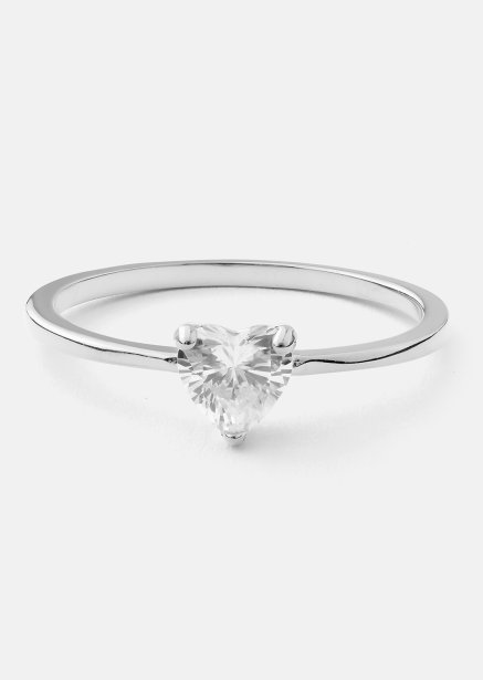 Ring Lumine - Versilbert