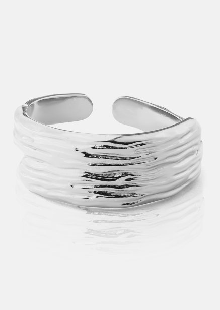 Wavena Ring - Versilbert