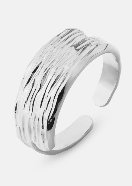 Wavena Ring - Versilbert