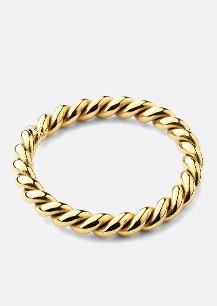 Ring Golden Twist- 18k vergoldet