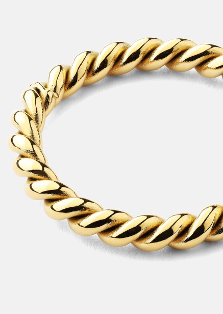 Ring Golden Twist- 18k vergoldet