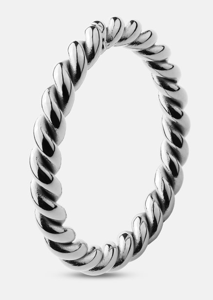 Ring Silver Twist- Versilbert