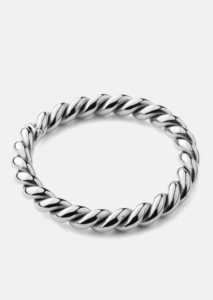 Ring Silver Twist- Versilbert