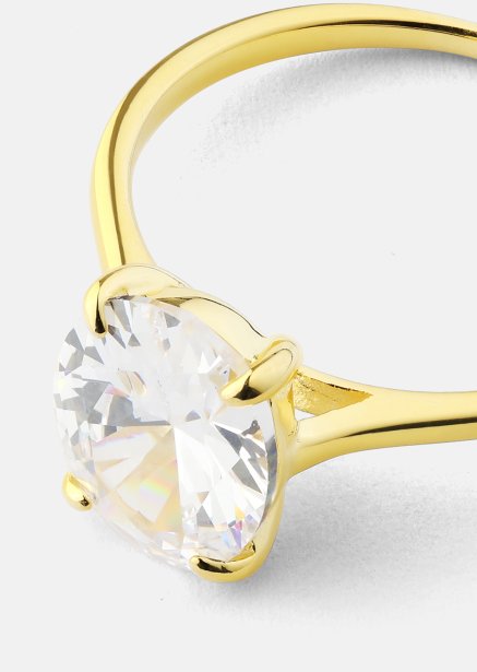 Ring Clarity - 18k Vergoldet