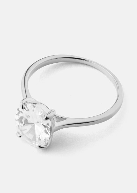 Ring Clarity - Versilbert