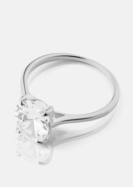Ring Clarity - Versilbert