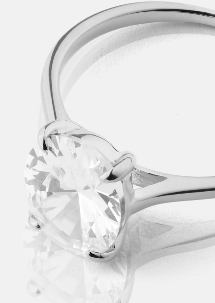 Ring Clarity - Versilbert