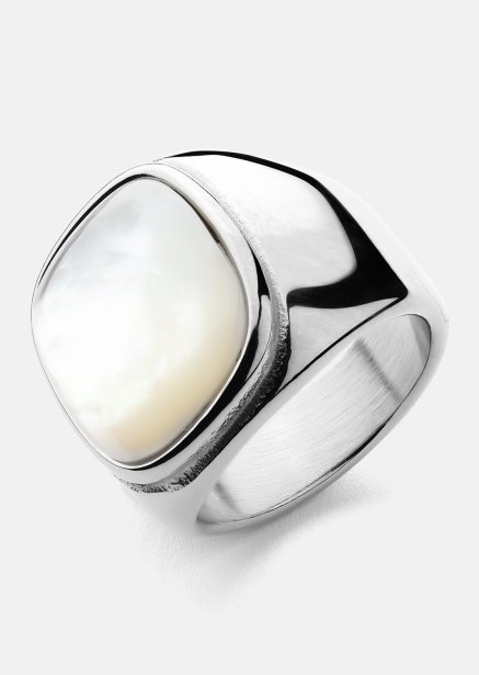 Ring Blanche - Versilbert