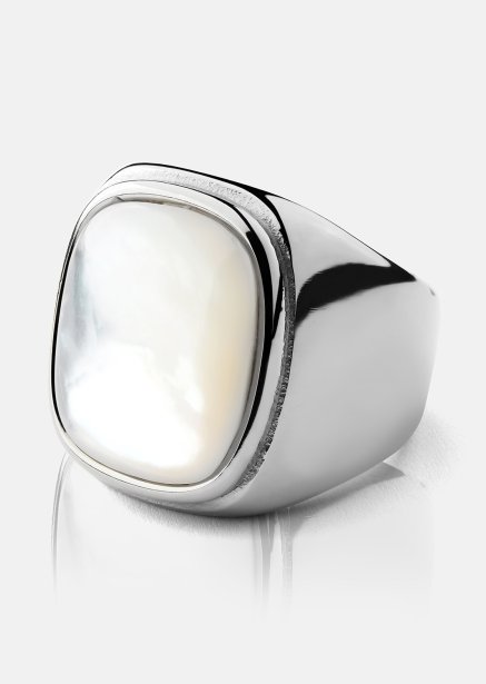 Ring Blanche - Versilbert