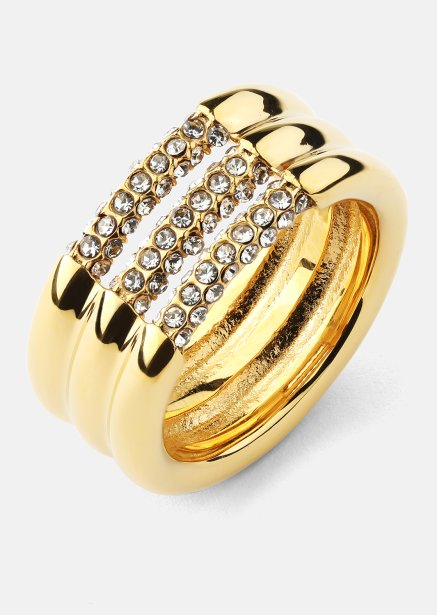 Ring Lumière - 18k vergoldet