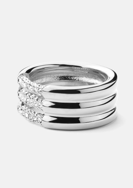 Ring Lumière - Versilbert
