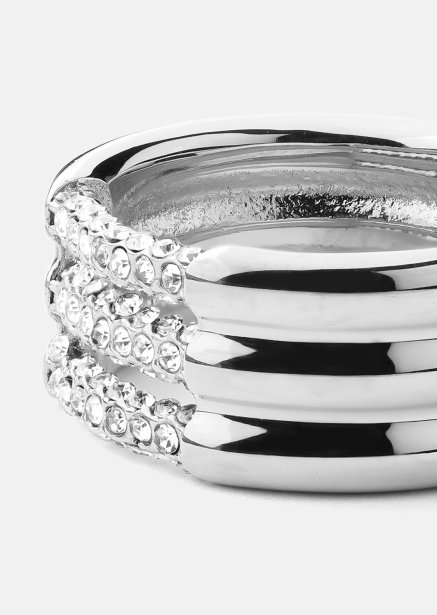 Ring Lumière - Versilbert