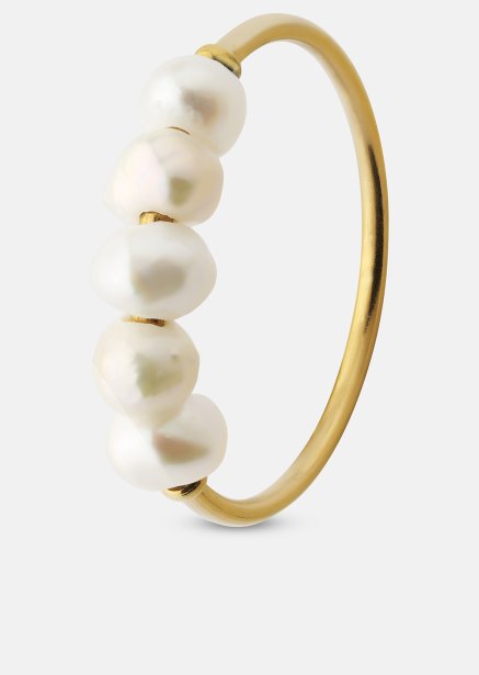 Ring Perla - 18k vergoldet