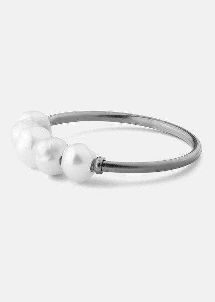 Ring Perla - Versilbert