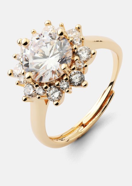Ring Soleil - Rose Vergoldet