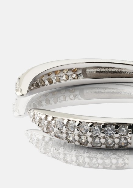 Ring Celestina- Versilbert