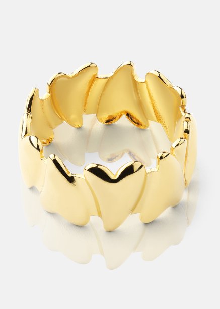 Ring Heartglow - 18k Vergoldet