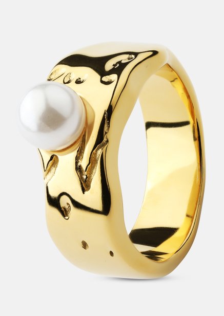 Ring Pearl Serenity - 18k Vergoldet