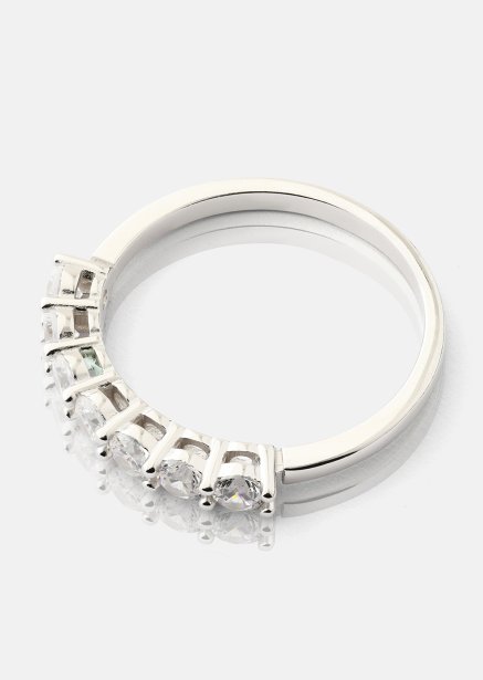 Ring Link Eternal - Versilbert