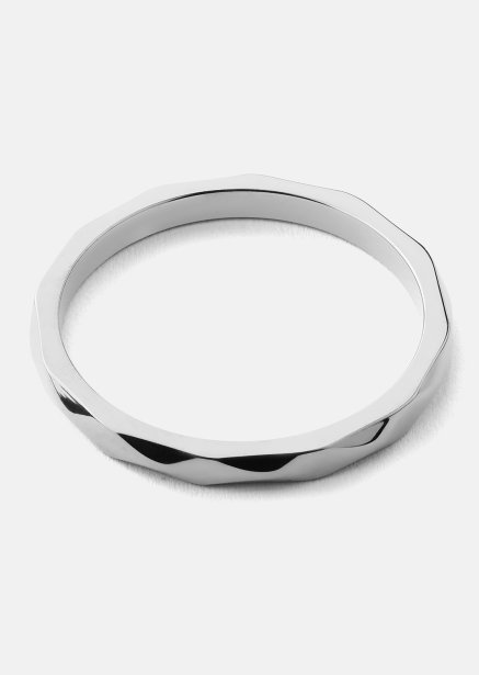 Ring Facet Gleam - Versilbert