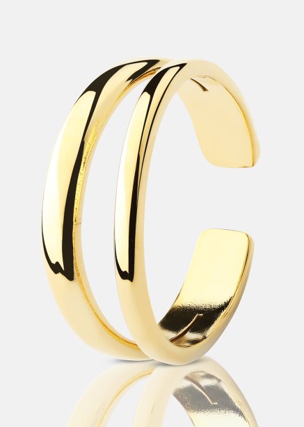 Apertura Ring - 18k Vergoldet