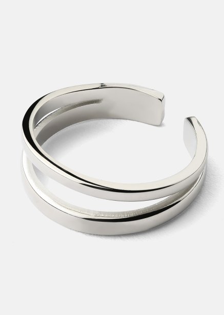 Apertura Ring - Versilbert