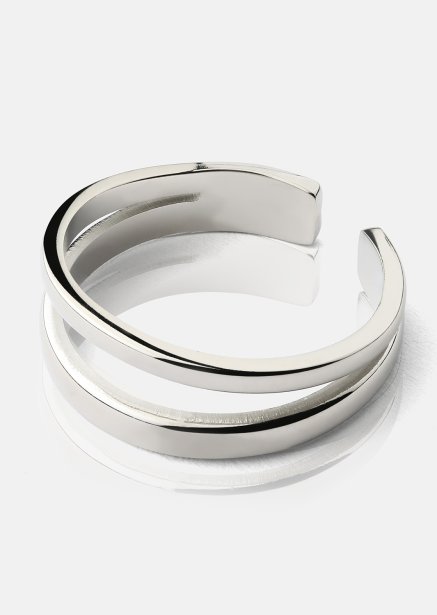 Apertura Ring - Versilbert