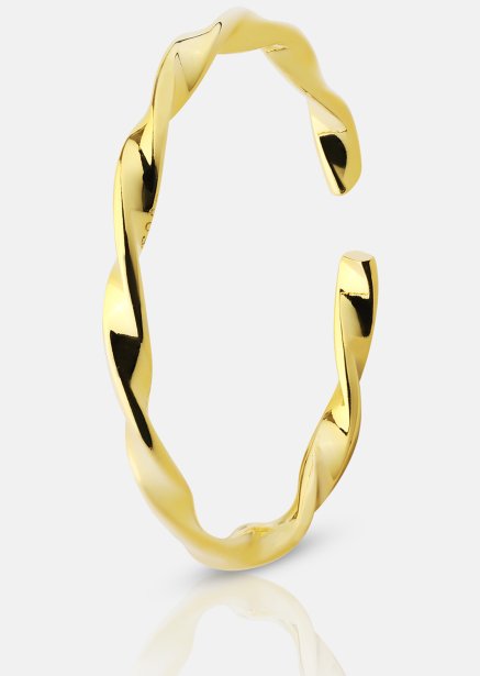 Ring Twist Whisper- 18k Vergoldet
