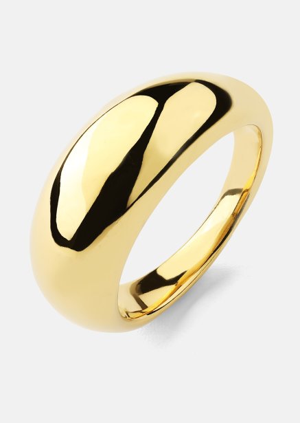 Ring Dome - 18k Vergoldet
