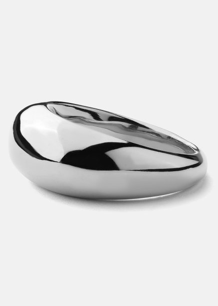 Ring Dome - Versilbert