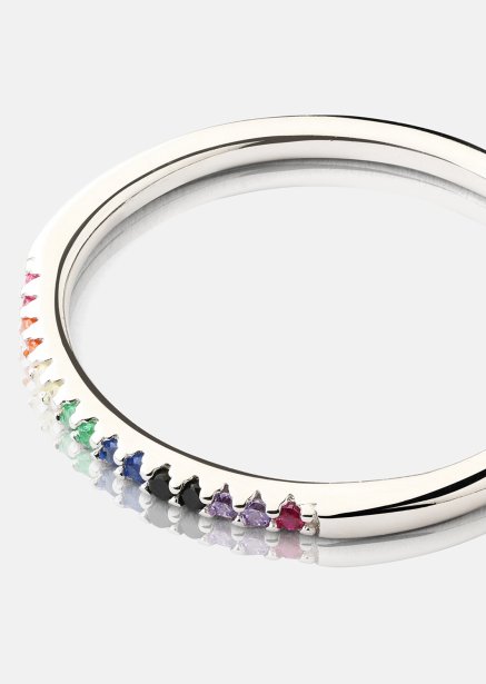 Ring Prism - Versilbert
