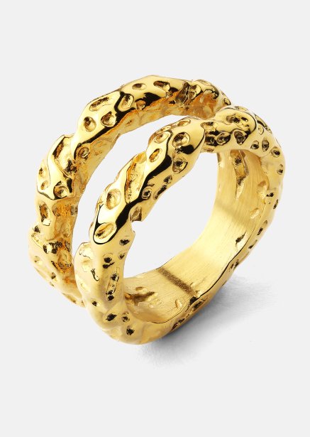 Ring Duo - 18K Vergoldet