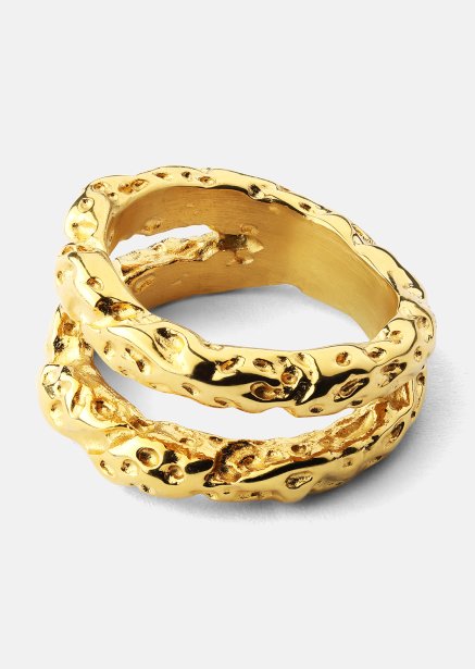 Ring Duo - 18K Vergoldet
